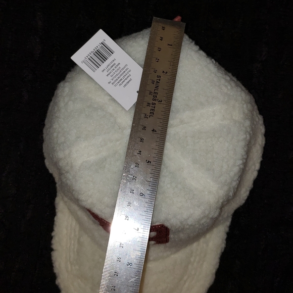 Adjustable Girls Faux Wool Fuzzy Baseball Cap Hat - Picture 12 of 13